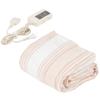 Mofua Electric Single Infinitely Adjustable Blanket, Washable, 130x80cm, Size, Temperature, Anti-Mite, Head-Cooling, Feet-Warming, Wired, MFS401H-D