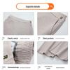 Women's Elastic Waist Casual Straight-Leg Pants