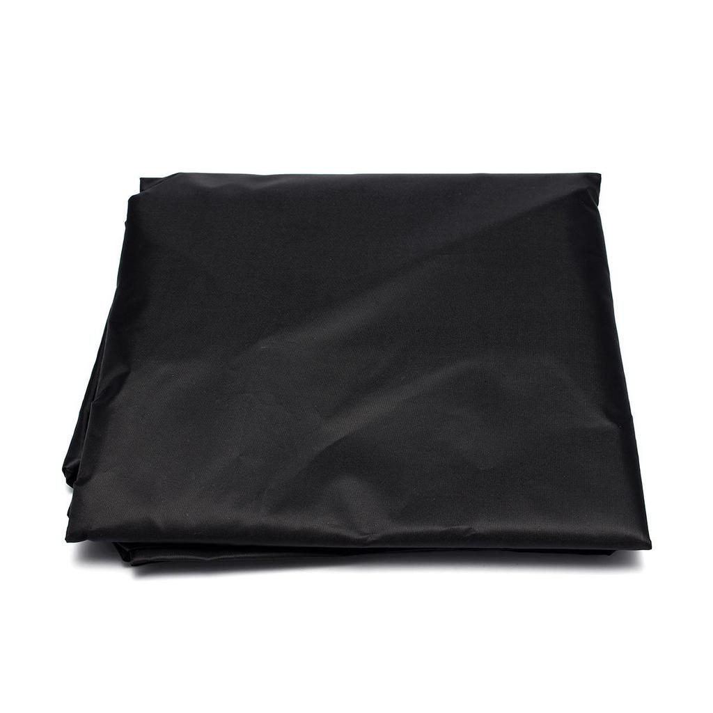 Black Waterproof 210D Oxford Generator Cover - Wind and Dustproof, Outdoor Protection in 3 Sizes