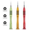Screwdriver 3 Pcs Aluminum Alloy Easy Operation For Phone