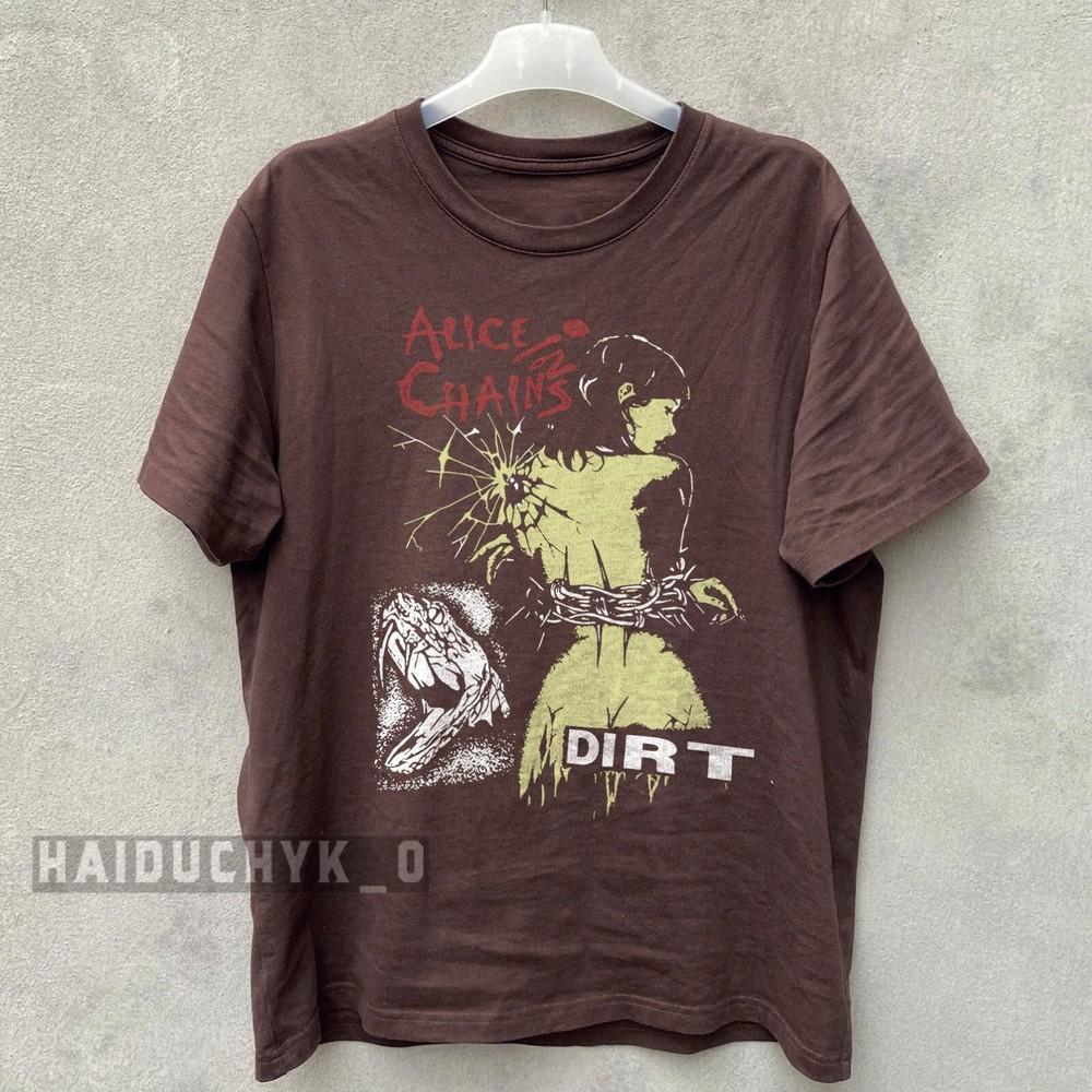 Alice In Chains dirt Unisex Russet T-shirt Size S-5XL Unisex T-Shirt S