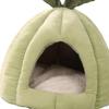 Cat Bed for Indoor Cats, Cute Pumpkin Cave House Tent Kitty Washable Nest