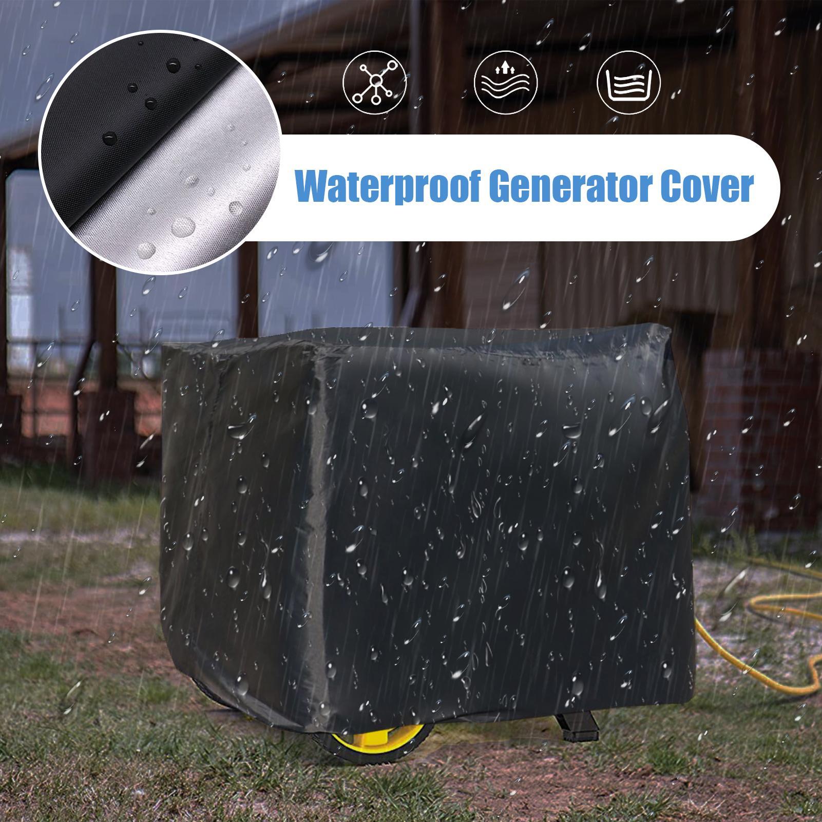 

Generator Cover Shield Waterproof Generator Cover Windproof Waterproof 29X27Inch Full Coverage Protector For Storage Maintenance China Mainland