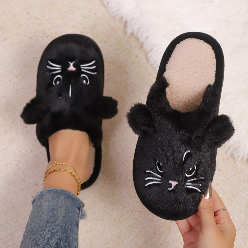 

Баотоу женские осенне-зимние комнатные и уличные теплые плюшевые туфли на толстой подошве хлопковые тапочки женские из пеноматериала 36-37