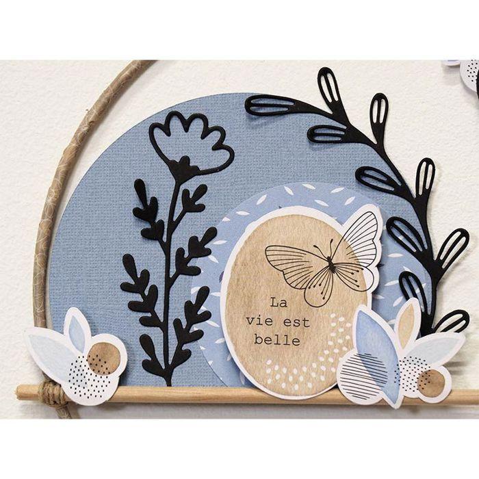 2 masking tapes 5 m x 15 mm - Fleurs