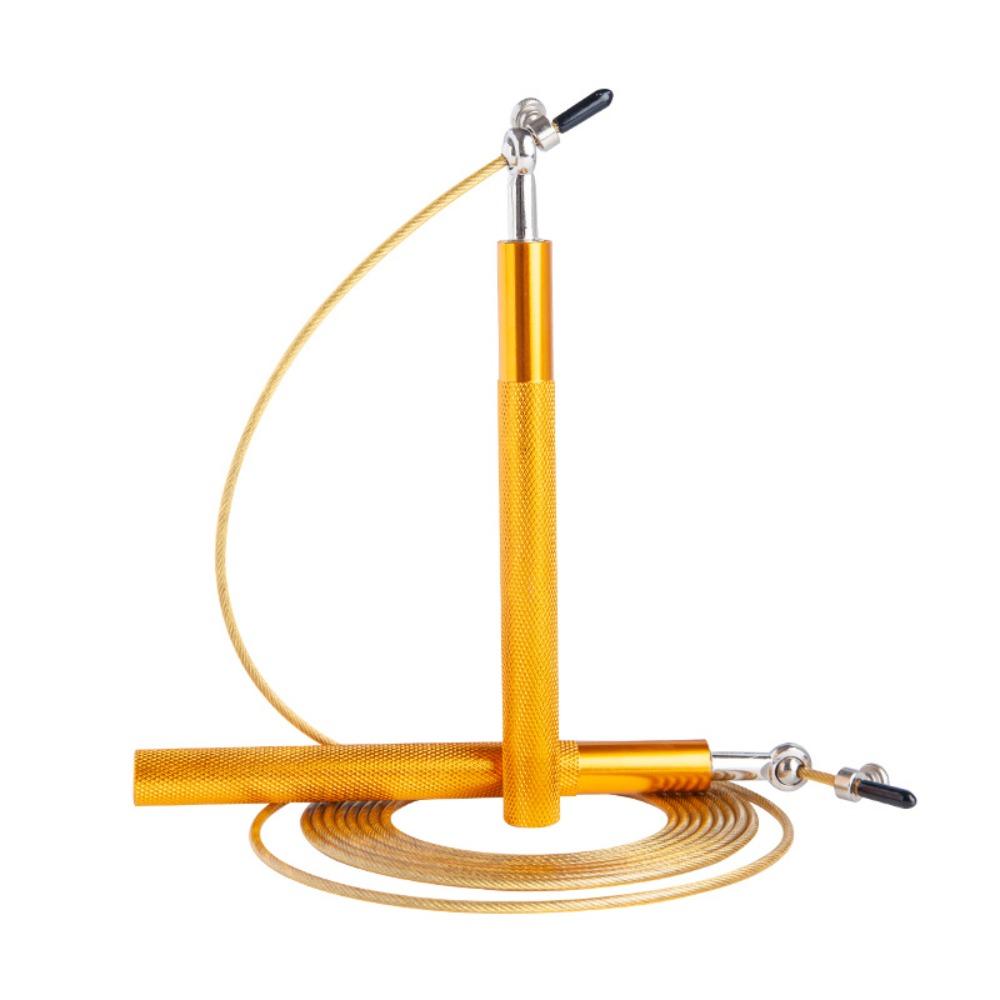 

Adjustable Boxing Skipping Rope Fitness Skipping Rope for Boxing Gym Fitness Training золотой