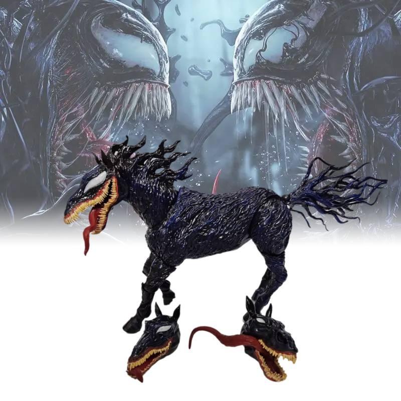 The Venom Last Dance Venom Horse Figurine Movie Model Toys Sculpture
