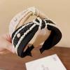 Luxurious Wide-Brimmed Headband for Women - Top Knot Design, Perfect for Autumn/Winter