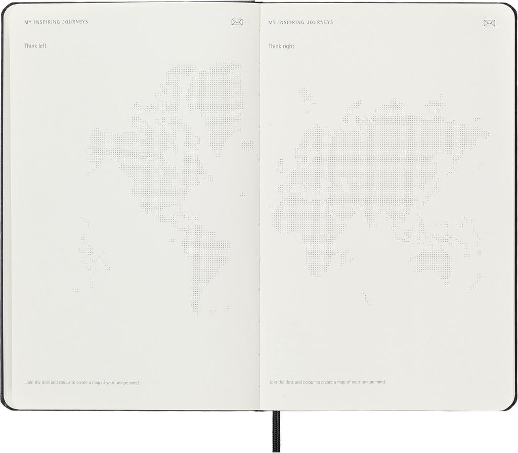 Moleskine 2026 Smart Diary, 12-Month Weekly Planner, January Start, Hardcover, Large (13cm X 21cm), Black, SMDHB12WN3Y26