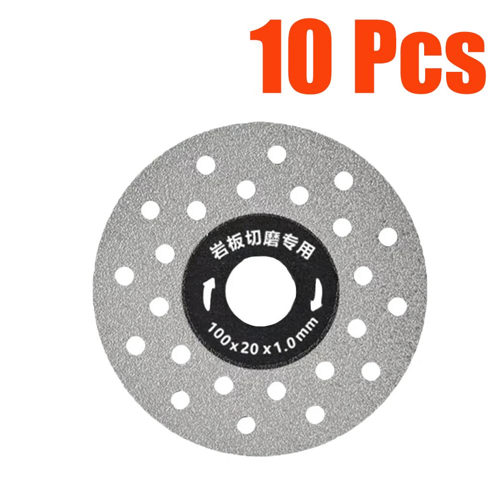 25-1Pcs 100mm Tile Cutting Disc Ultra-Thin Grinding Cut Disc Slabs Ceramic Marble Diamond Cutting Disc for Machine Angle Grinde