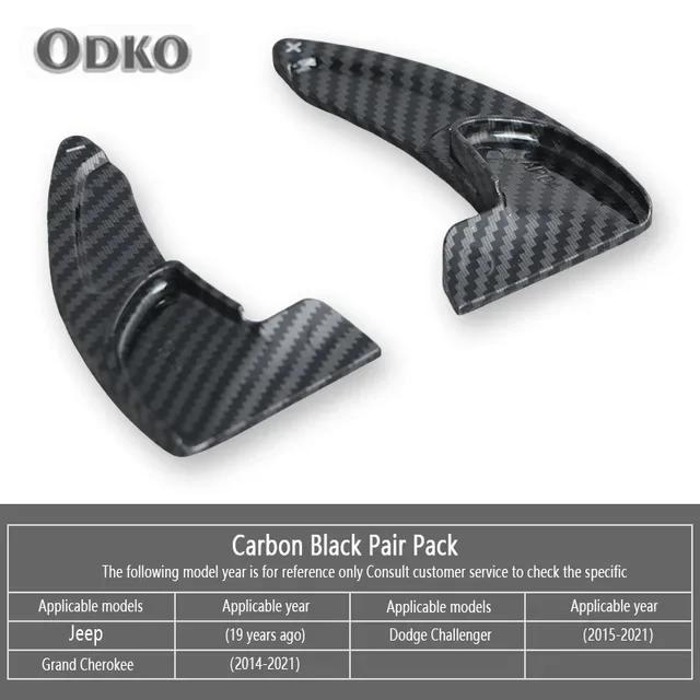 For Dodge Challenger SRT Jeep Grand Cherokee Auto Steering Wheel Rear Shift Paddle Car Shift Equipment Semi Automatic Clutch Red