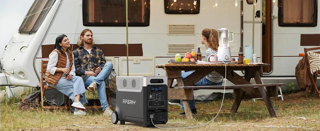 AFERIY P310 Portable Power Station, 3840Wh LiFePO4 Battery,13 Outputs, 4000+ Charge Cycles, 10ms UPS Function, APP Control