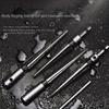 3-13/5-16 mm T Handle Taper Reamer Set,6 Fluted Chamfer Reaming Guitar Bridge Pin Hole Handle Tapered Reamers Woodworker Tool