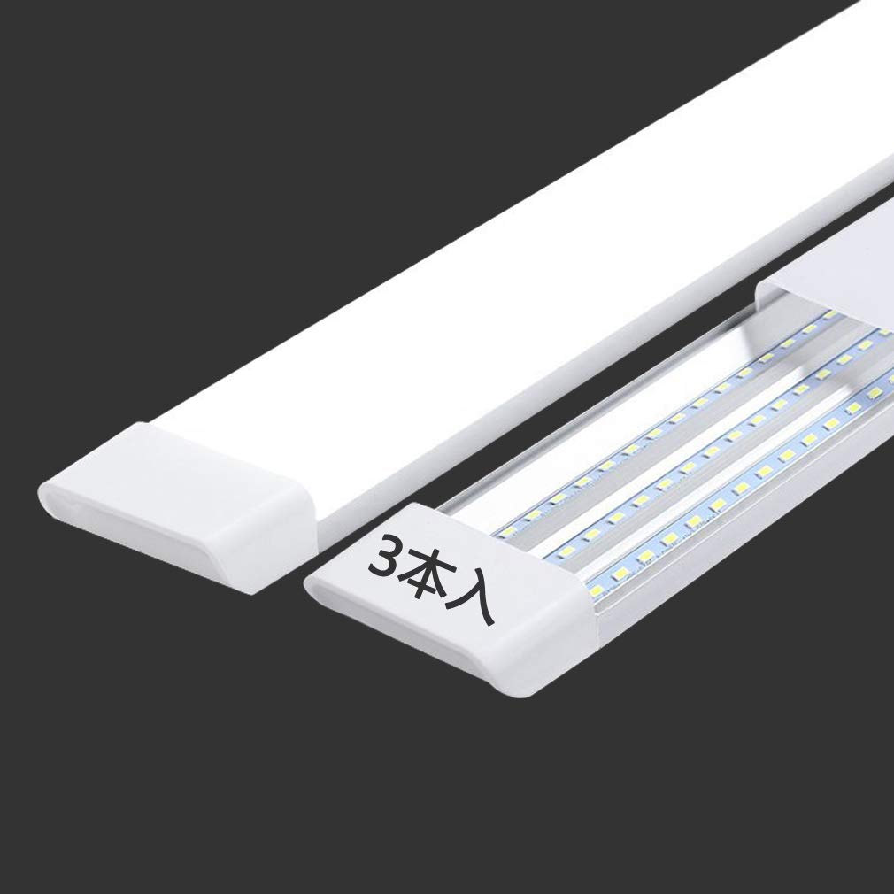 

40W 120cm Ultra-Bright LED Fluorescent Lamp, Integrated Fixture, 3-Row Chip, Equivalent to 3 80W LEDs, for Ceiling Lighting, Schools, Warehouses,