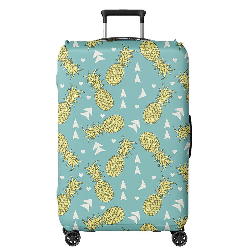 Přizpůsobitelný zesílený kožený cestovní kufr Obal proti prachu