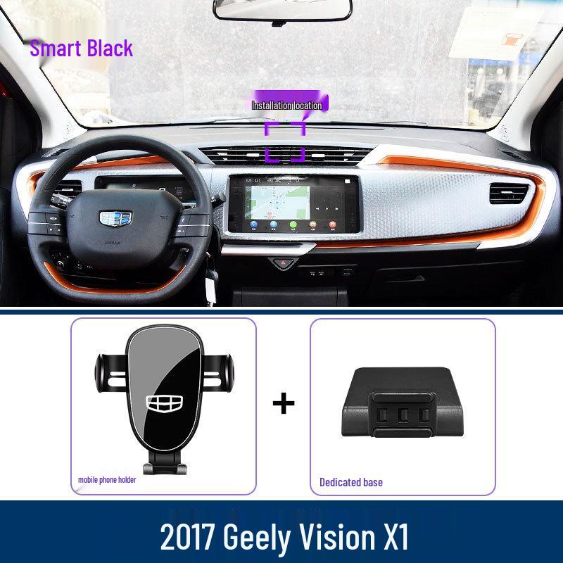 Dedicated Car Phone Holder for Geely Vision X1 (2017) - Navigation Mount Bracket Accessory