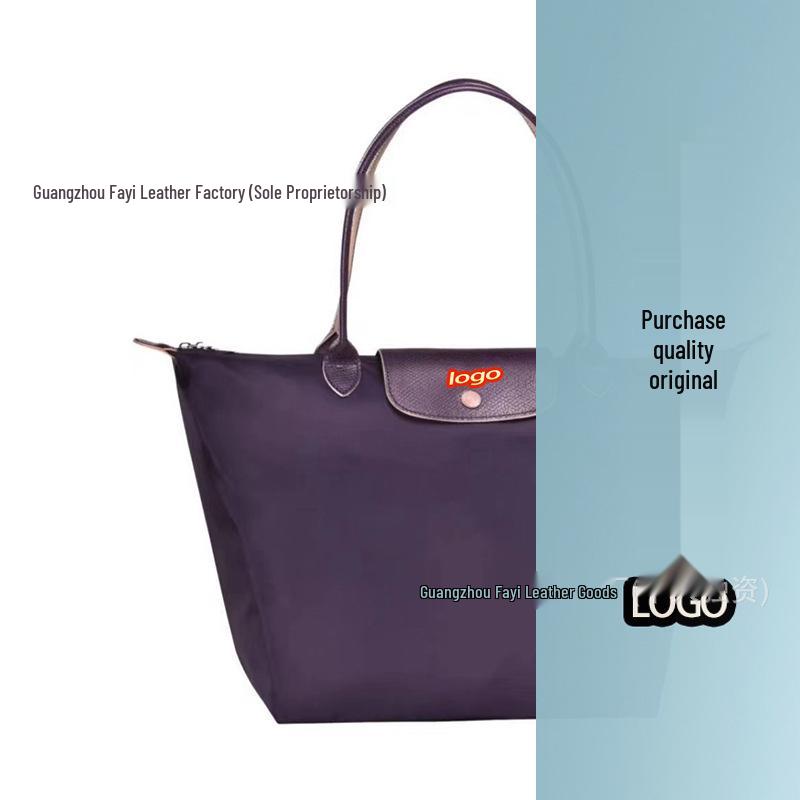 Bolso Tote Bordado de Dragón Francés del 70 Aniversario – Bolso de Mano para Mujer de Gran Capacidad