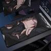 40x90cm Gaming Samurai Oni Mouse Pad Japan Mask Girl Deskmat Large Gamer Professional Premium Mousepad Speed Control Accessories