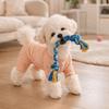 Comfortable Pet Bottoming Shirt Four-legged Dog Pajamas Dog Striped Jumpsuit  Belly Protective