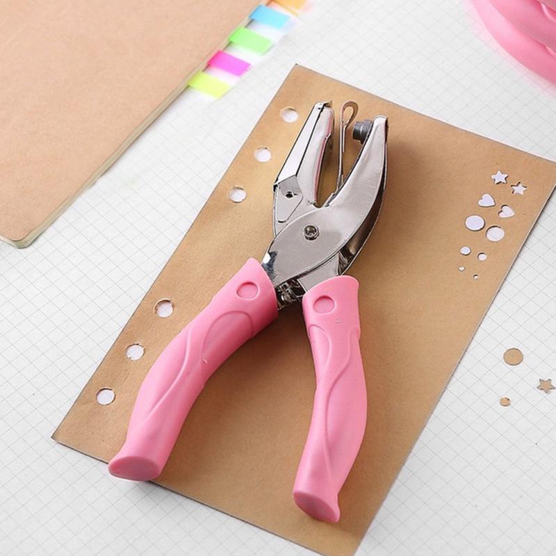 Buy Handheld Hole Paper Punch Various Shapes Hole Single Hole Puncher