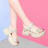 Sports sandals women's summer new versatile fashion outer wear platform casual beach Velcro shoes