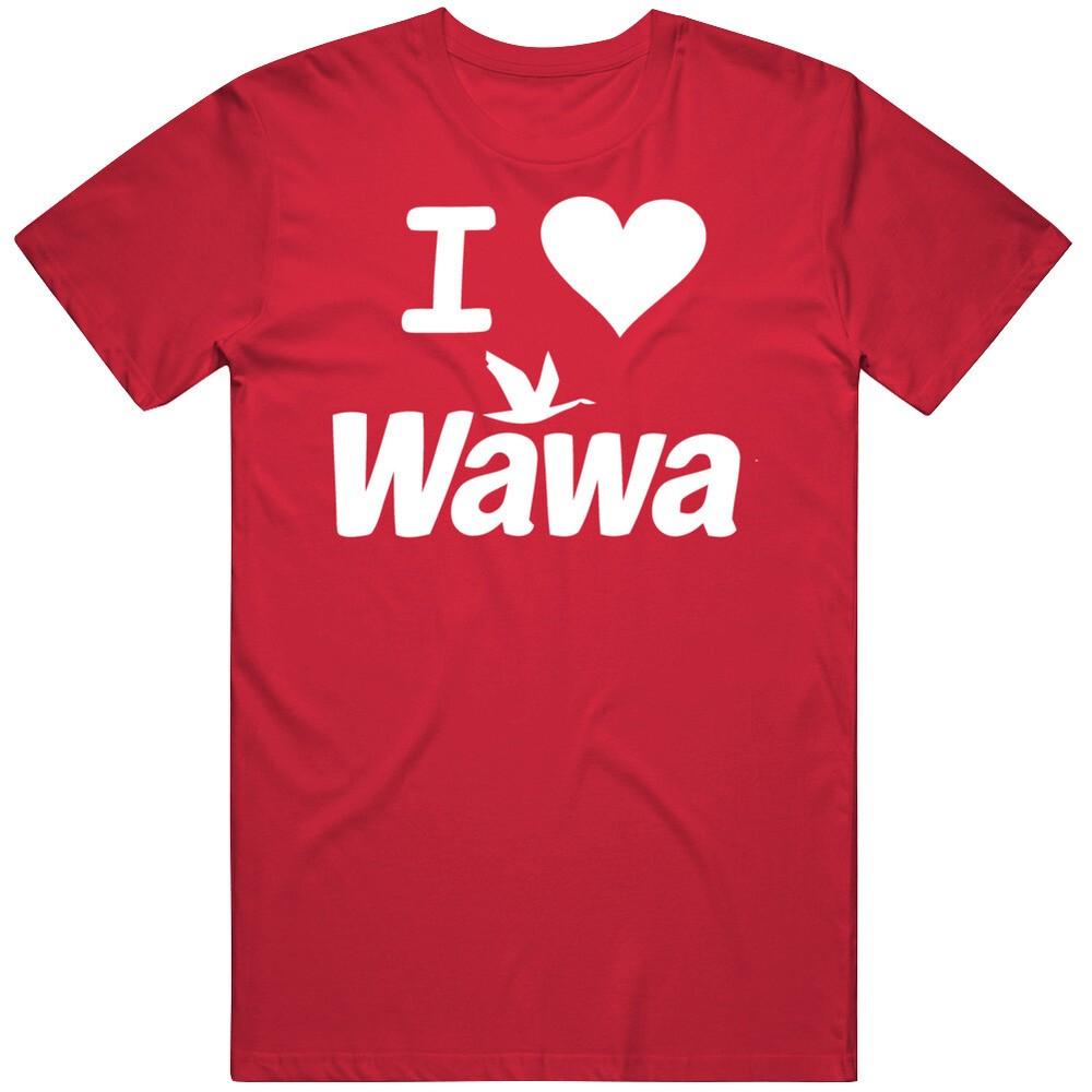I Heart Wawa Convenience Store Gift T Shirt