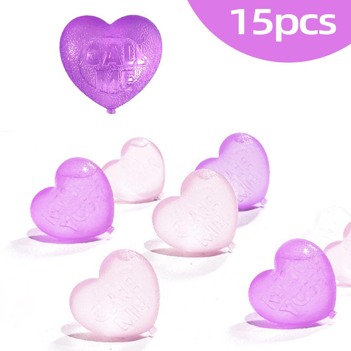 

Leeseph многоразовые кубики льда в форме сердца, моющиеся неплавящиеся пластиковые кубики льда для напитков, виски, коктейлей, вина, кофе фиолетовый