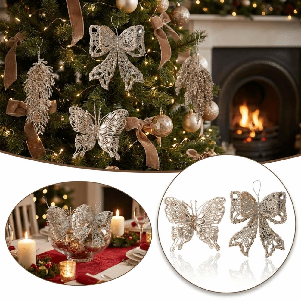 Lightweight Glitter Rhinestone Charms Rhinestone Embedded Hanging Charms Home Scene Decorations