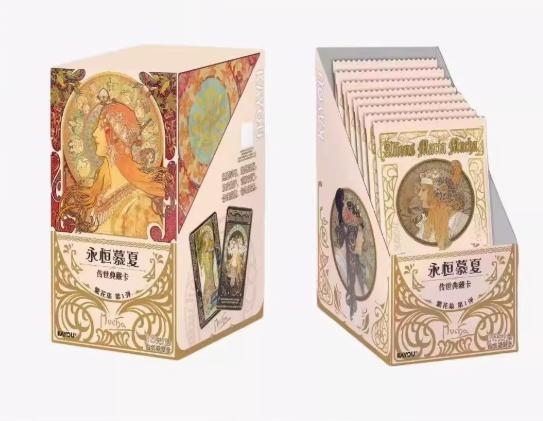 Official Timeless Mucha Card Floral Fantasy Series Vol.1 Heritage Collection Full Box Premium Cards Anime Peripherals Gift