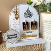 Acrylic Ramadan Countdown Calendar Gifts Day of Ramadan Calendar with Base Replacing Numbers Ramadan Mubarak Islam Advent Day