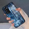 Creative Circuit Board Phone Case For Samsung A25 A13 A33 5G A54 A36 A35 A56 A52 A14 Shockproof Glass Cover