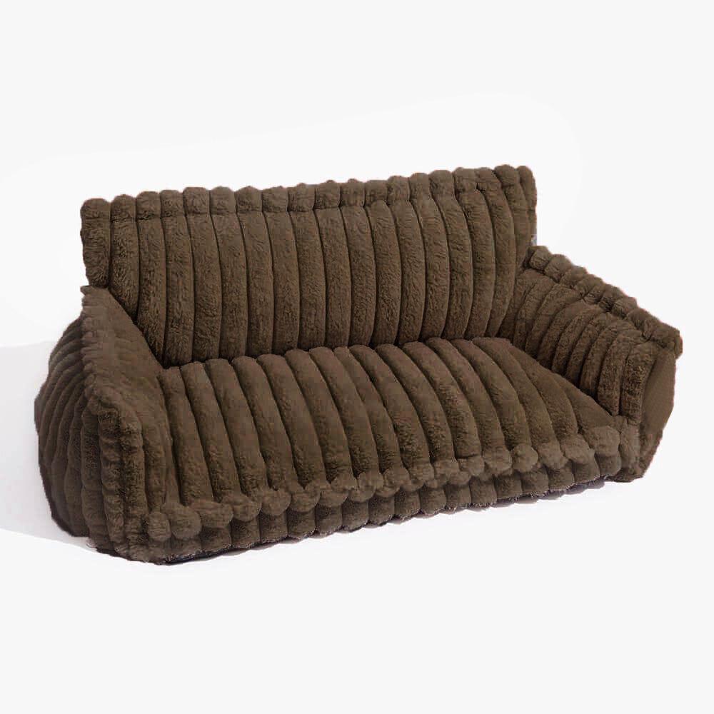 Manufacturer  Luxurious Fashionable Striped Faux Lamb