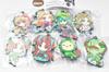 Tomy Seiken Densetsu Legend of Mana The Teardrop Crystal Keychain of 8 types Gacha Gacha Capsule Toy [Takara Arts] Deforaba! [Set (full complete)]