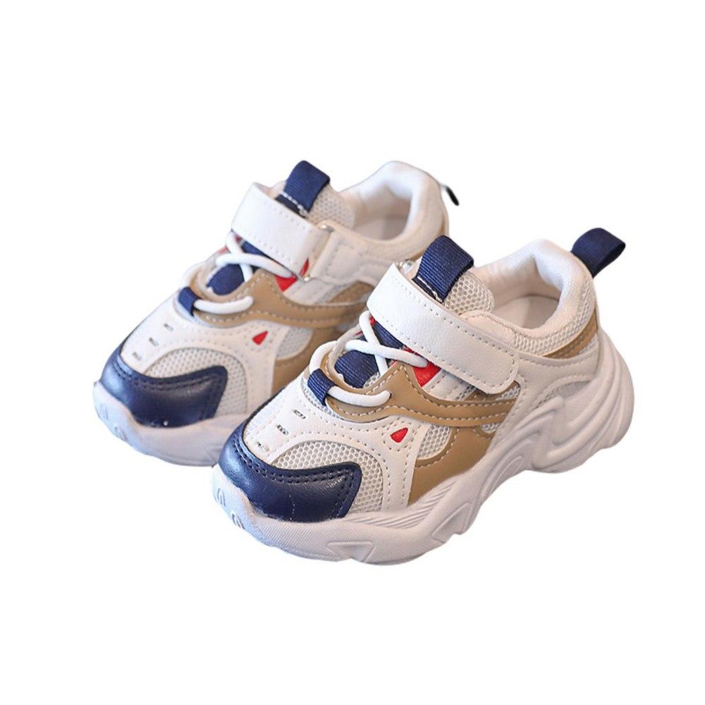 

Кроссовки для мальчиков, детская спортивная сетчатая обувь, детская обувь для маленьких девочек, модная повседневная дышащая обувь для бега 23