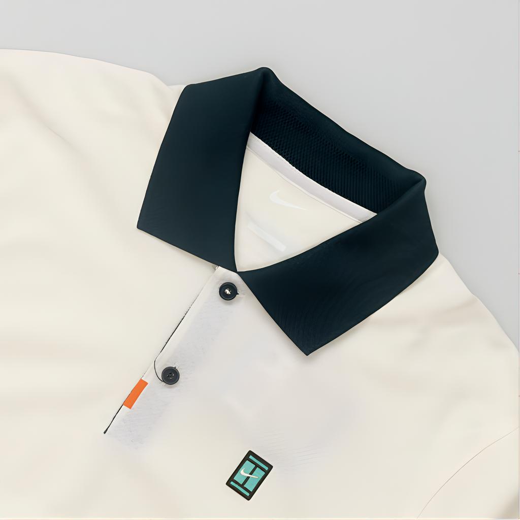 Nike Heritage Casual Quick-Dry Tennis Polo Shirt Men Tops Sail-White HM4460133