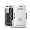 Dkny Dkhmp14Xpcpvslk Iphone 14 Pro Max6.7 Czarny/Black Hardcase Leather Checkered Mono Pattern Magsafe