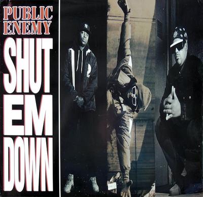 12inch Record PUBLIC ENEMY - Shut Em Down 4474165,4474165 Def Jam Recordi 1991 US Rap & Hip-Hop/R&B Used