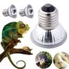 Lâmpada de Calor 20/50/75W UVA UVB Reptil Lâmpada de Temperatura Constante Lâmpada Solar de Espectro Completo Aquecimento Animal de Estimação Luz de Aquecimento Galinheiro Pintinho Lâmpada Tartaruga de Estimação