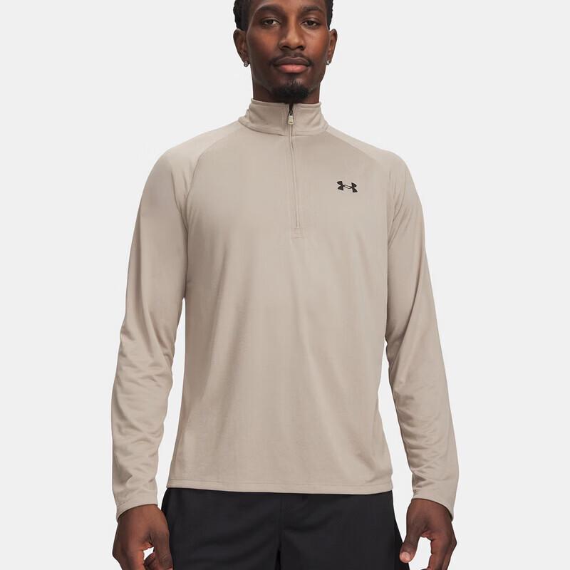 

Мужская тренировочная футболка с длинным рукавом и молнией 1/2 Under Armour Tech 2.0 XL