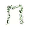 Leaf Vine Greenery Garlands for Wedding Party Table Decorations