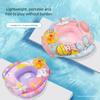 Baby Swimming Float Rings Water Toy Sets Beach Pool Baby Inflatable Swimming Circle With Steering Wheel Water Toy Sets
