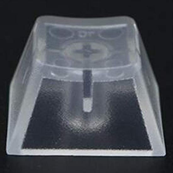 Tbkoly 10 Stück Transparente ABS Tastenkappen für Mechanische Tastaturen Matte Hintergrundbeleuchtete Tastenkappen M5TB