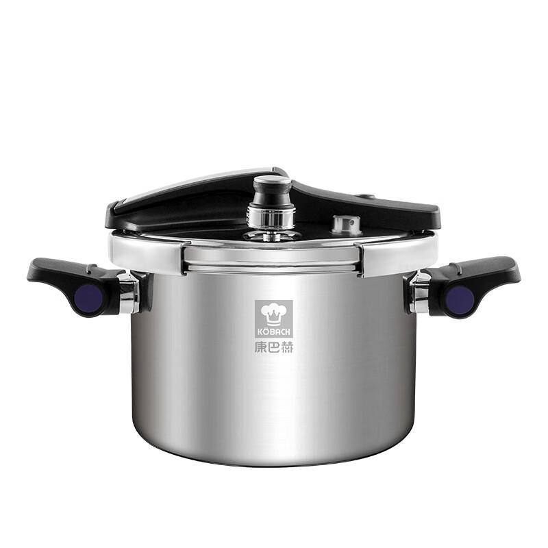 Kambach German Style 304 SS Pressure Cooker with Foldable Lid