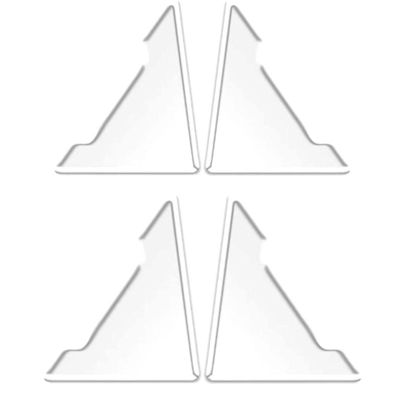 

Universal Car Door Corner Anti-Collision Covers Transparent Silicone Protector Anti-Scratch Stickers Door Protection Cover