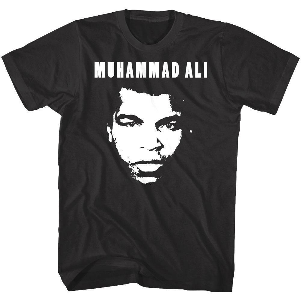 Muhammad Ali Silhouette Face Men T Shirt S