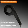 Metro Chain Cover Set for 32 to 36 Tooth Use, Plastic Guard with Rear Mount Hardware for Daily Road Cycles and City Travel