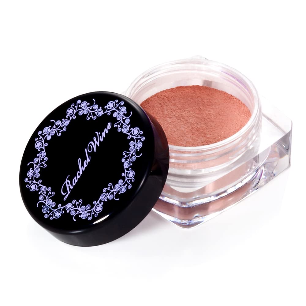 

Rachel Wine Mineral Powder Blush [Rose Quartz] 2g, gentle on the skin, perfect for point makeup, soft color payoff, and a soft, paraben-free finish.