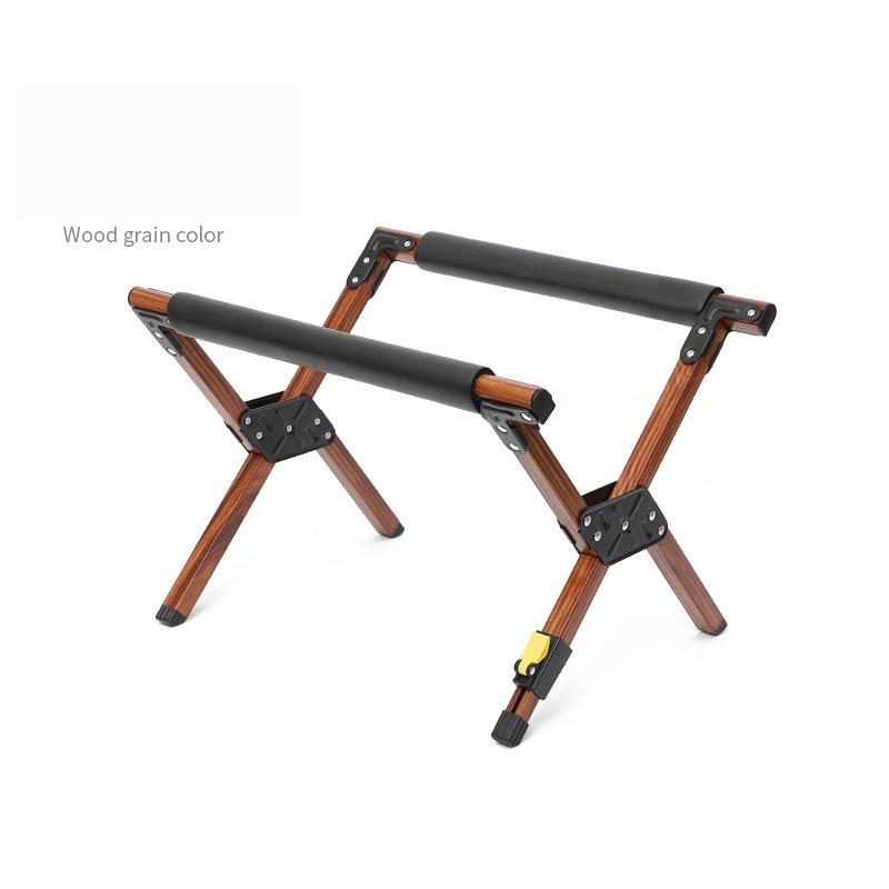 JUSTINLAU Soporte Plegable para Nevera de Camping al Aire Libre Soporte Ajustable de Aleación de Aluminio para Cubo de Hielo Soporte para Equipaje Soporte Antideslizante
