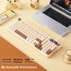 BOW Hangshi K520U Wired RGB Keyboard for Laptops & Desktops, Girls Typing Edition
