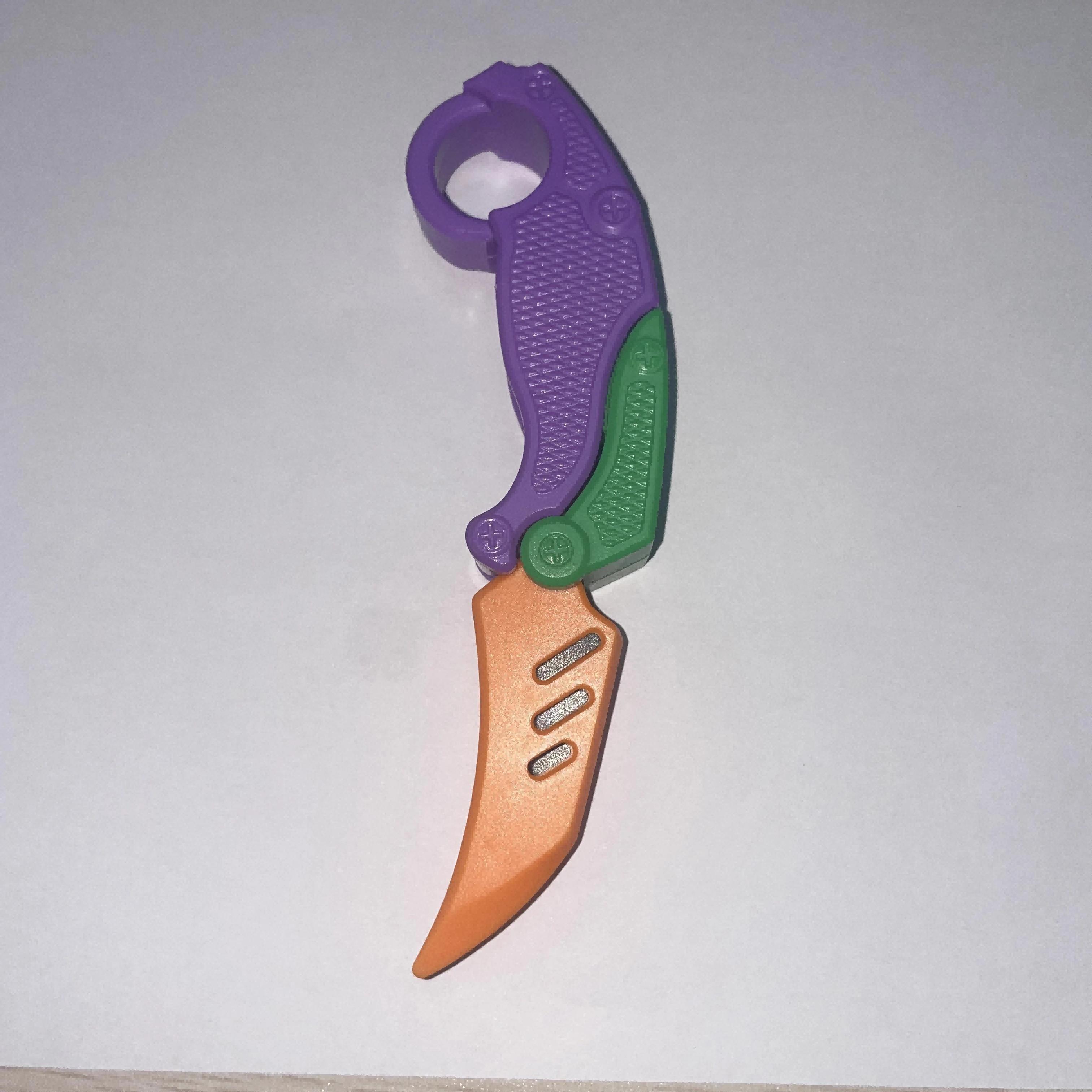 Новый 3D печатный гравитационный коготь-нож — фото 5